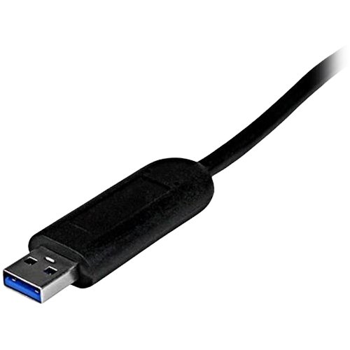 StarTech.com 4-Port USB 3.0 Hub - Black GLOBAL SHIPPING