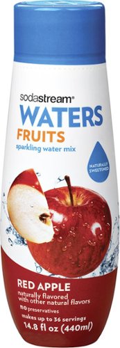  SodaStream - Waters Fruits Red Apple Sparkling Drink Mix