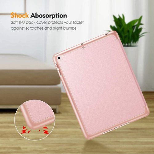 SaharaCase Folio Case for Apple iPad 10.2 (8th Gen 2020) and (9th Gen 2021) - Pink WHERE TO BUY