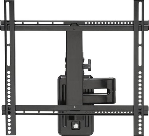 Sanus - Full-Motion TV Wall Mount for Most 32" - 47" Flat-Panel TVs - Extends 12" - Black-Front_Standard 