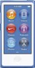 Apple - Geek Squad Certified Refurbished iPod nano® 16GB MP3 Player (8th Generation) - Blue-Front_Standard