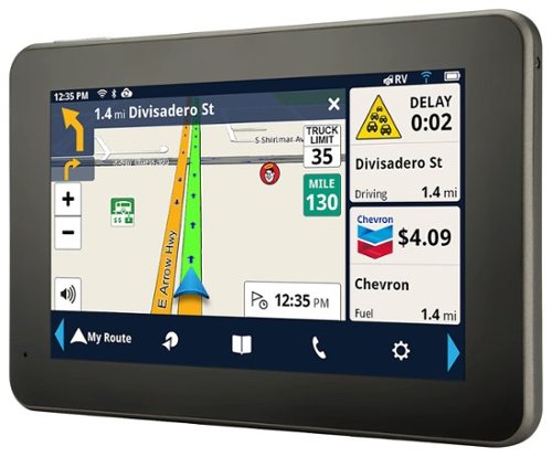  Magellan - RoadMate 9490T-LMB 7&quot; GPS with Built-In Bluetooth, Lifetime Map Updates and Lifetime Traffic Updates - Black