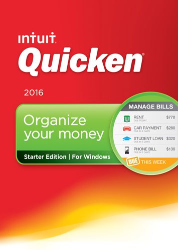  Intuit - Quicken Starter Edition 2016