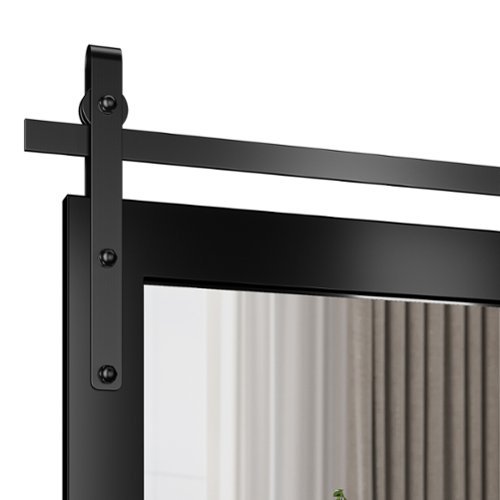 LOVMOR Rectangle Framed Wall Bathroom Vanity Mirror Accent Mirror - 18 x 26 - Black WHERE TO BUY