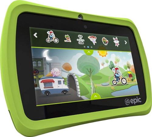 LeapFrog Epic - 7 - Kids' Learning Tablet - 16GB - Black/Green BUY ONLINE