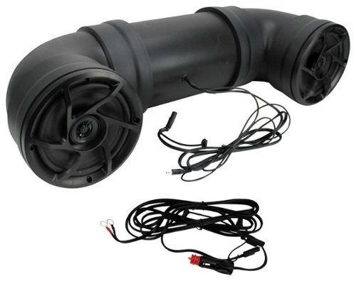  Q Power - 6.5&quot; Marine Speaker System with Polypropylene Cones (Each) - Black