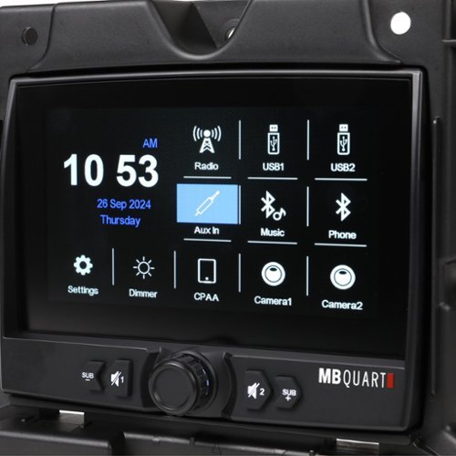 MB Quart Dash Kit for Select 2020-Present Polaris Slingshot - Black BUY IN DUBAI