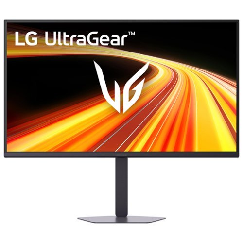 LG - 32" UltraGear G6 IPS QHD 200Hz 1ms G-SYNC Compatible FreeSync Premium Gaming Monitor with HDR10 (HDMI, DisplayPort) - Black-Front_Standard 