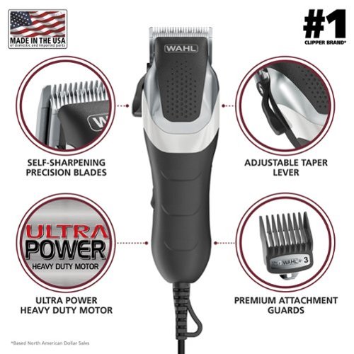Wahl Pro-Series Elite, Ultra Power Heavy Duty Hair Clipper, 79775 - Black SHOP ONLINE
