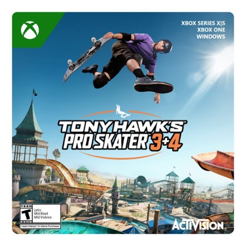 Tony Hawk's Pro Skater 3 + 4 Standard Edition - Xbox Series X, Xbox Series S, Xbox One, Windows [Digital]