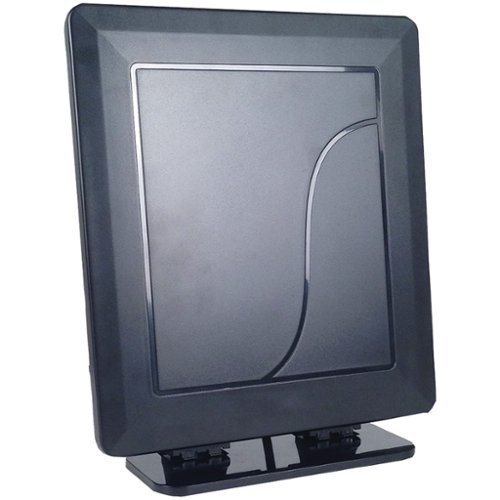 Supersonic - HDTV Digital Indoor Antenna - Black-Front_Standard 