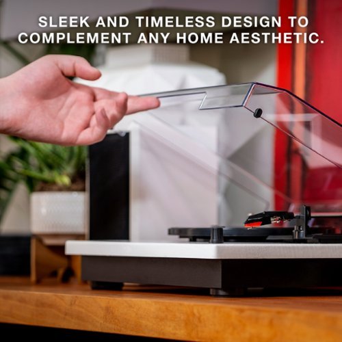 Victrola Montauk Bluetooth Record Player with 3 speed Turntable and Bookshelf Speakers - Black GLOBAL SHIPPING