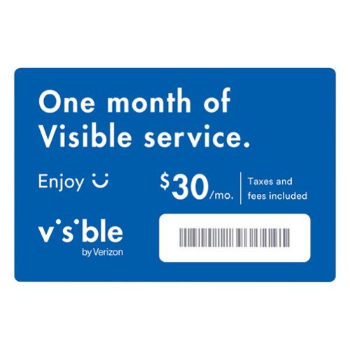 Visible - One Month Prepaid Unlimited Data Plan & SIM Kit-Front_Standard 