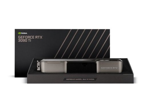 NVIDIA GeForce RTX 3090 Ti 24GB GDDR6X Graphics Card - Titanium and black BUY ONLINE