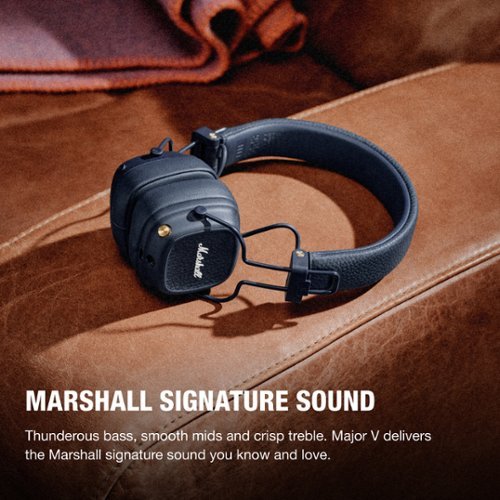 美品　正規品 Marshall Major V Amazon.com: Marshall Major V On-Ear Wireless Bluetooth Headphones