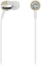 kate spade new york - Earbud Headphones - Crystal/Gold/Silver/White-Front_Standard