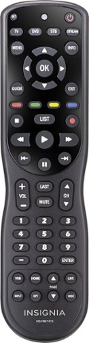  Insignia™ - 4-Device Universal Remote - Black