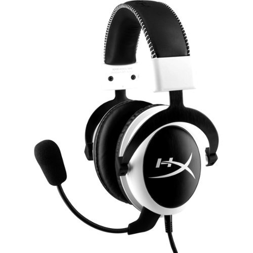 HyperX - Cloud Gaming Headset - White-Angle_Standard 
