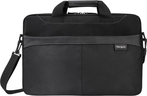 Targus - Business Casual Slipcase Laptop Briefcase for 15.6" Laptop - Black