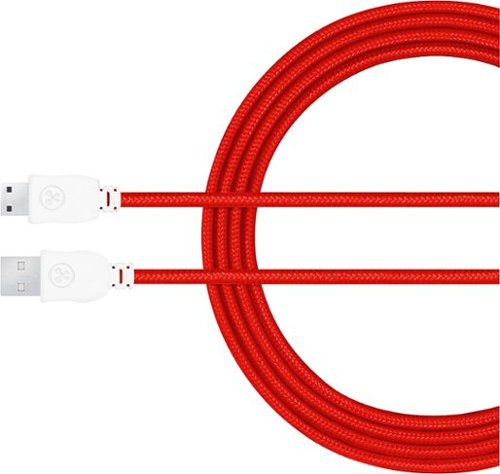 nabi - 4' USB Charge-and-Sync Cable - Red-Front_Standard 