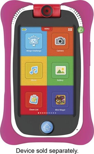 Bumper Case for nabi Jr - Pink-Front_Standard 