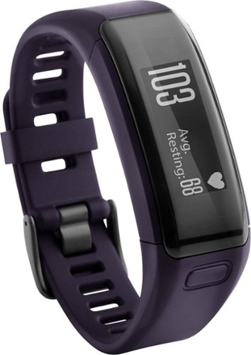  Garmin - Vivosmart HR Activity Tracker + Heart Rate - Purple
