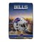 Pegasus - Buffalo Bills 66" x 95" Oversized Skyline Series Helmet Ultra Cozy Blanket - Multicolor-Front_Standard