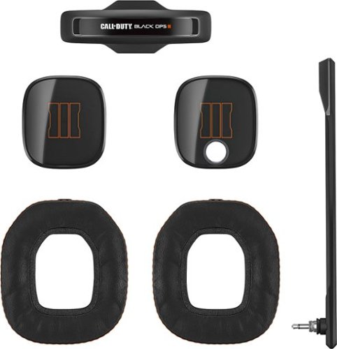 Astro Gaming - A40 TR Call of Duty: Black Ops III Mod Kit - Black/Orange-Front_Standard 