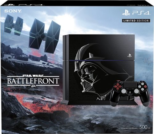 Puntuación ignorar club Customer Reviews: Sony PlayStation 4 500GB Limited Edition Star Wars™  Battlefront™ Bundle Jet Black 3001065 - Best Buy