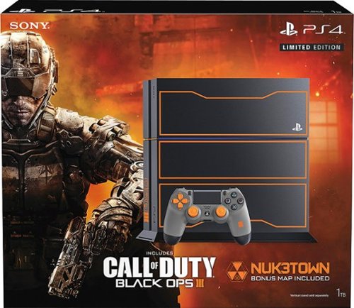  Sony - PlayStation 4 1TB Call of Duty: Black Ops III Limited Edition Bundle - Jet Black