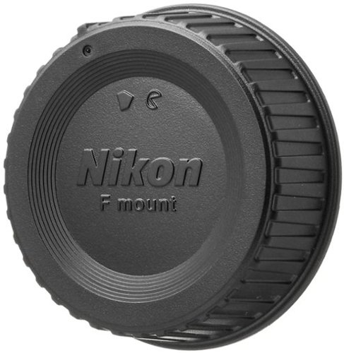 Nikon - LF-4 Rear Lens Cap - Black-Angle_Standard 