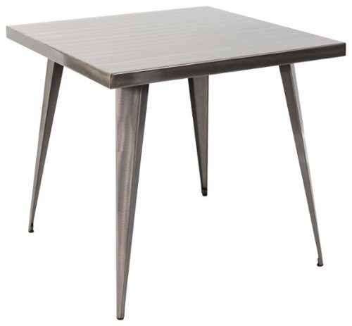 LumiSource - Austin Dining Table - Silver
