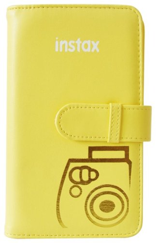  Fujifilm - instax Wallet Photo Album - Yellow