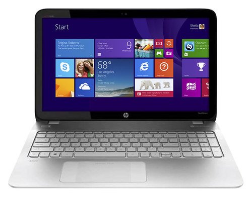  HP - Refurbished Good - ENVY 17.3" Touch-Screen Laptop - Intel Core i7 - 12GB Memory - 1TB Hard Drive - Silver