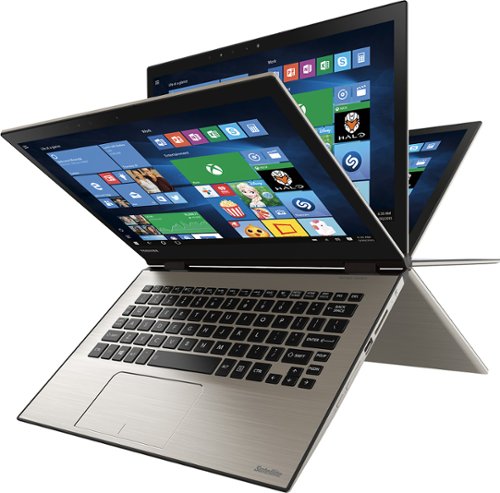  Toshiba - Satellite Radius 12 2-in-1 12.5&quot; Touch-Screen Laptop - Intel Core i5 - 8GB Memory - 256GB Solid State Drive - Brushed Metal
