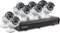 Swann - 8-Channel, 8-Camera Indoor/Outdoor DVR Surveillance System - White/Black-Angle_Standard