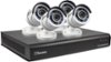 Swann - 8-Channel, 4-Camera Indoor/Outdoor High-Definition DVR Surveillance System - White/Black-Angle_Standard