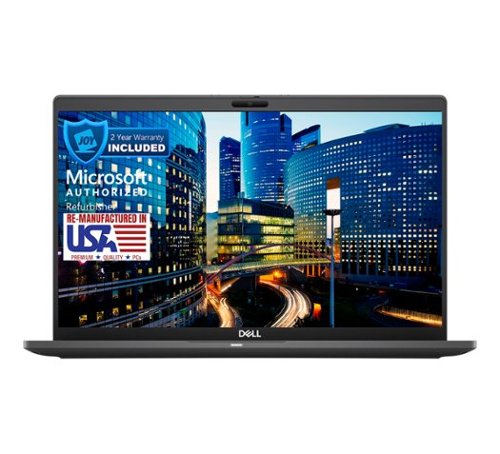 Dell - Latitude 7410 14" Refurbished Laptop - Intel 10th Gen Core i7 with 16GB Memory - Intel UHD Graphics - 512GB SSD - Black-Front_Standard 