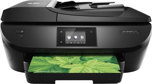  HP - OfficeJet oj 5743 Wireless All-In-One Printer - Black