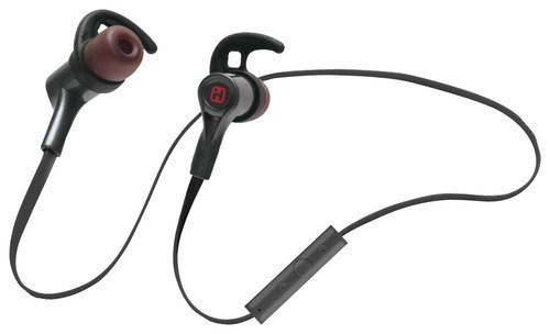 iHome - Bluetooth Earbud Headphones - Black/Gunmetal-Front_Standard 