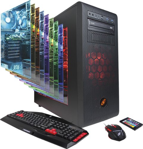 CyberPowerPC - Gamer Xtreme Desktop - Intel Core i5 - 8GB Memory - 1TB Hard Drive - Black-Front_Standard 