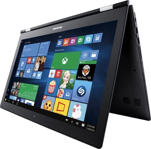  Lenovo - Edge 2 15.6&quot; 2-in-1 Touch-Screen Laptop - Intel Core i5 - 8GB Memory - 1TB Hard Drive - Gunmetal