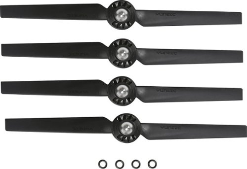 Propellers for YUNEEC Typhoon Q500 4K and Typhoon G Quadcopters (4-Pack) - Black