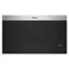 Front. Whirlpool - 1.1 Cu. Ft. Over-the-Range Microwave with Flush Built-in Design - Stainless Steel.