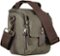 Platinum™ - Vintage Platinum DSLR Small Camera Bag - Dark Green/Dark Brown-Angle_Standard