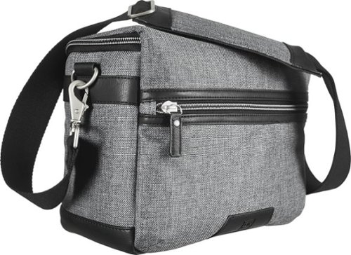  Platinum™ - Metropolitan Messenger Bag - Gray/Black