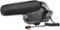 Insignia™ - On-Camera Shotgun Video Microphone - Black-Angle_Standard