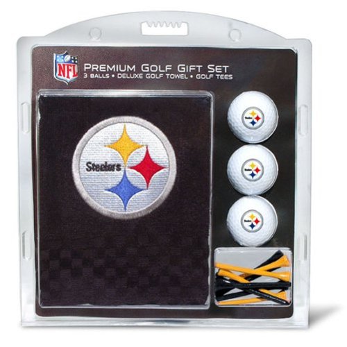 Team Golf - Pittsburgh Steelers Embroidered Golf Gift Set - Multicolor-Front_Standard 