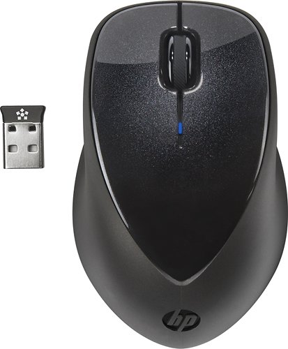  HP - X4000 Wireless Laser Mouse - Black
