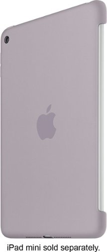  Apple - Silicone Case for Apple® iPad® mini 4 - Lavender
